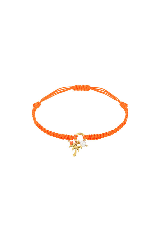 palm paradise armband - orange und 