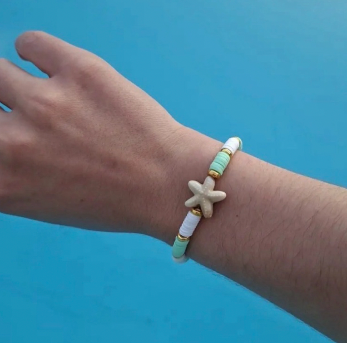 Starfish-Pearl-Bracelet
