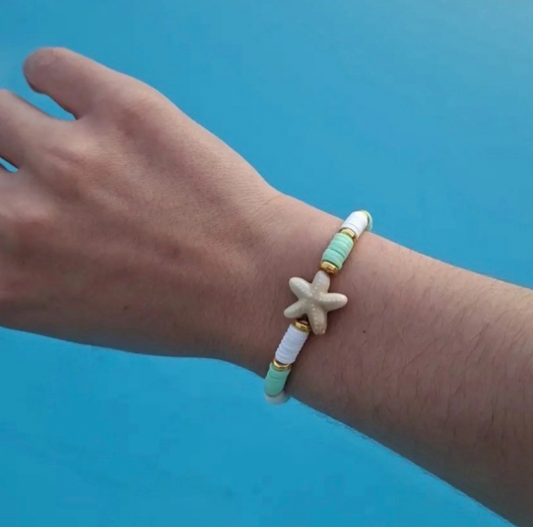 Starfish-Pearl-Bracelet